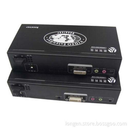 VGA/Audio Fiber Optical Transmission without PS2, Extend Maximum Up to 2/20km Over MM/SM Fiber Cable